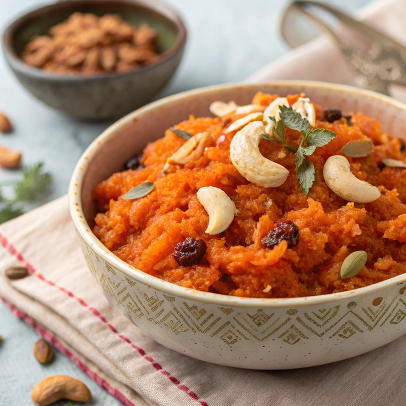 Authentic Carrot Halwa (Gajar Ka Halwa)