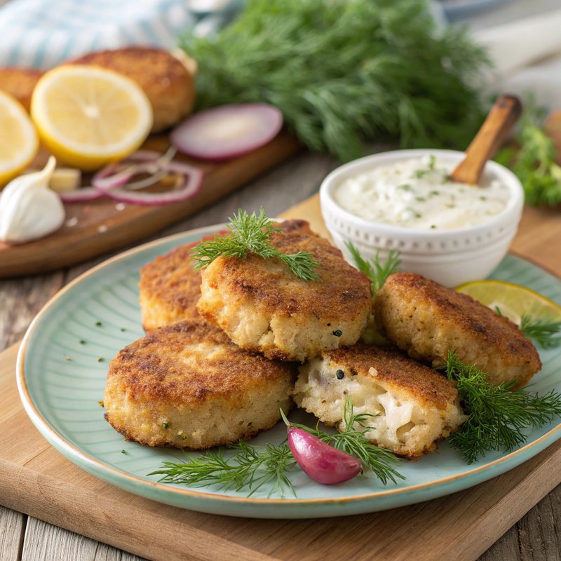 Fiskefrikadeller