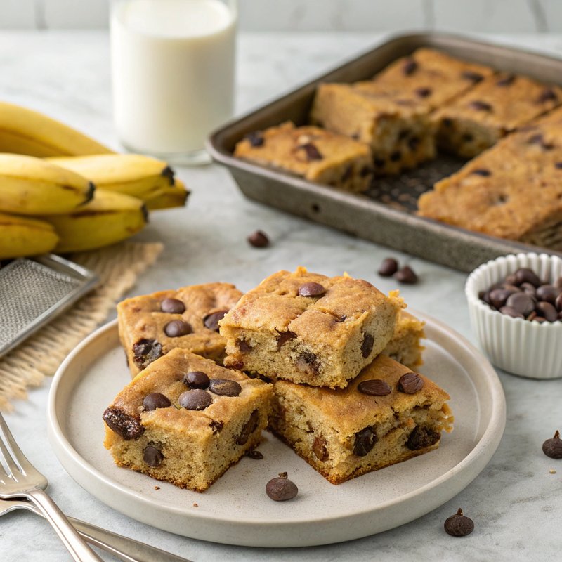 Banana Cookie Bars