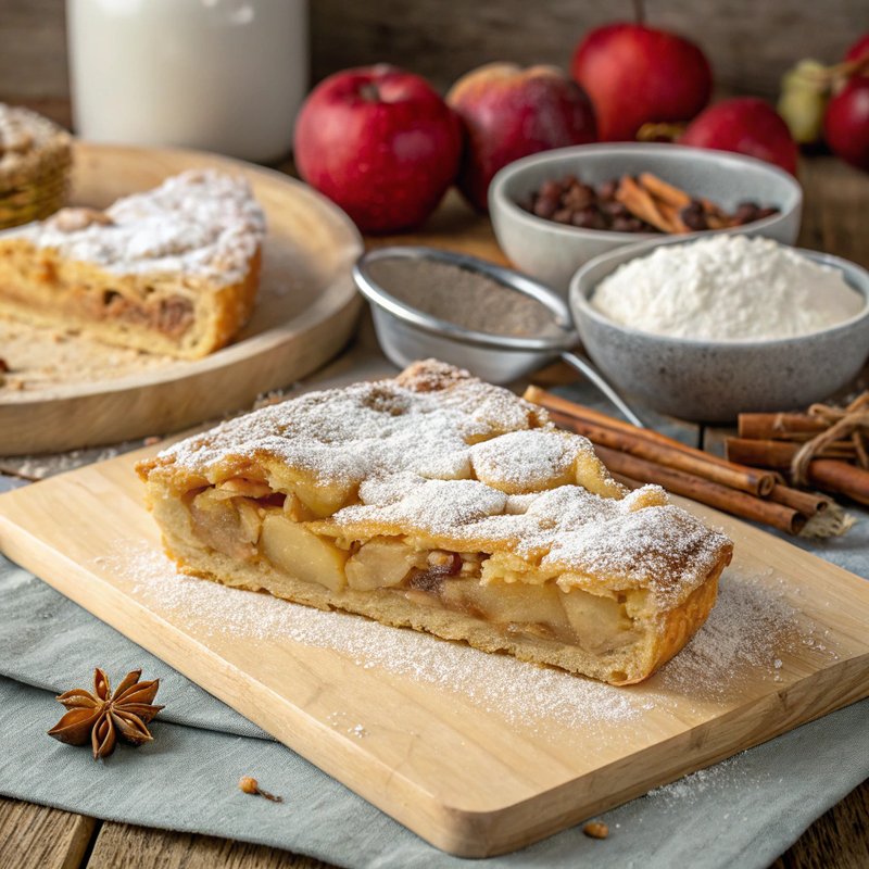 Szarlotka - Traditional Polish Apple Pie