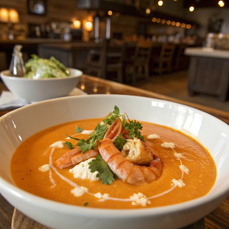 BC Spot Prawn Bisque