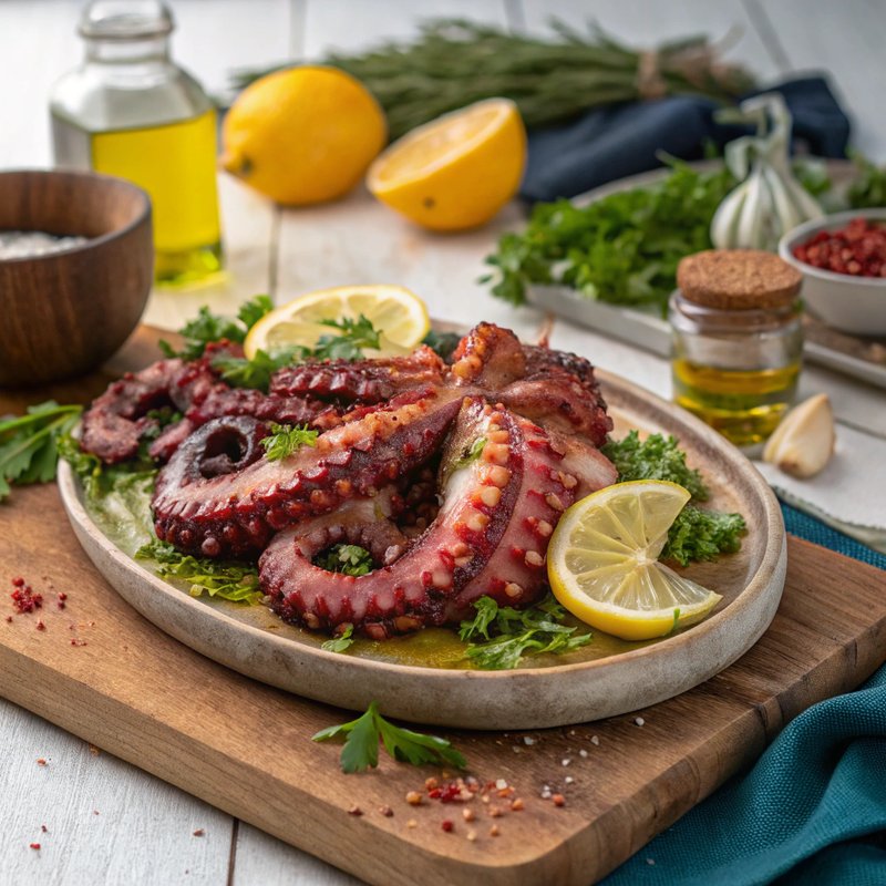 Smoked Octopus