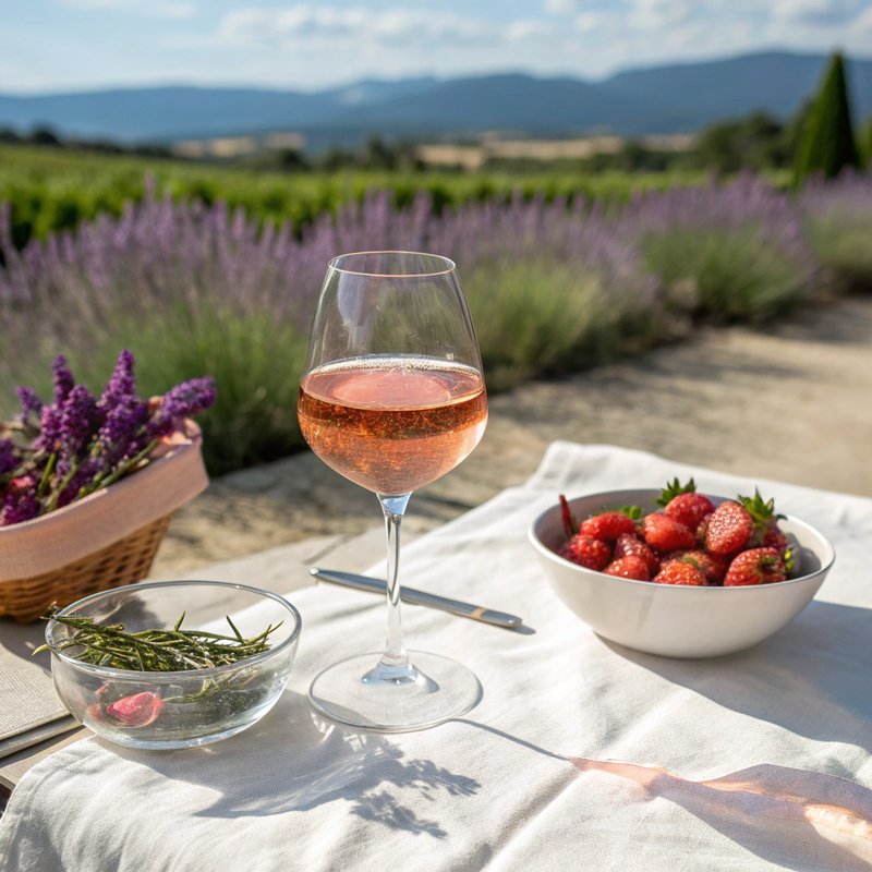 Rosé de Provence wine