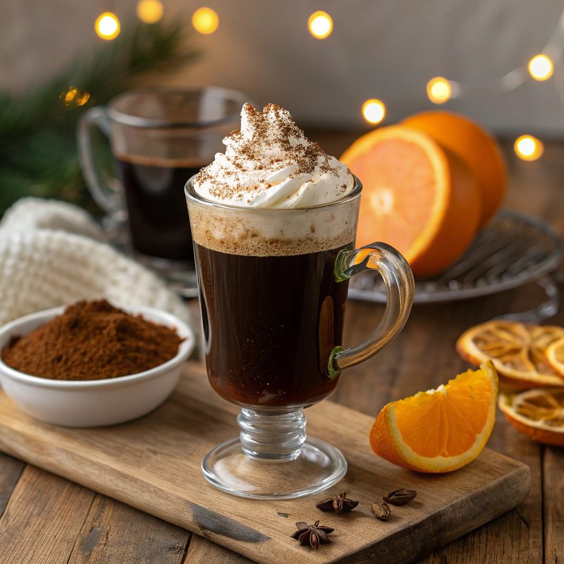 Orange Zest Mezcal Coffee