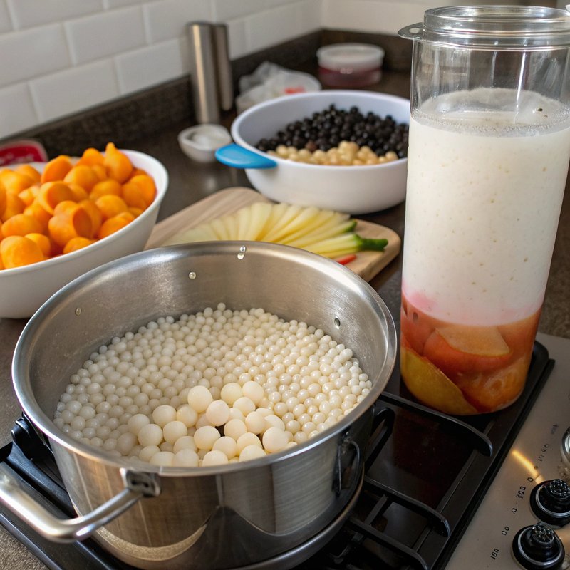 Bubble Tea Smoothie Extravaganza