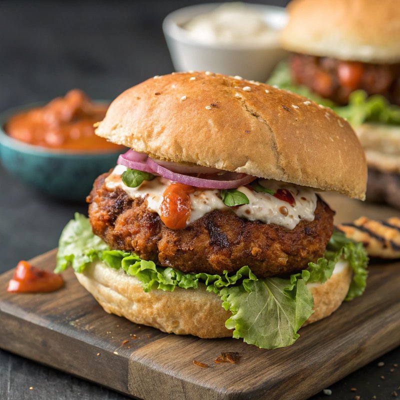 Tikka Masala Burger