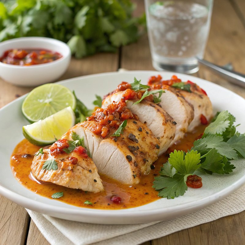 Chilled Chicken in Spicy Sauce