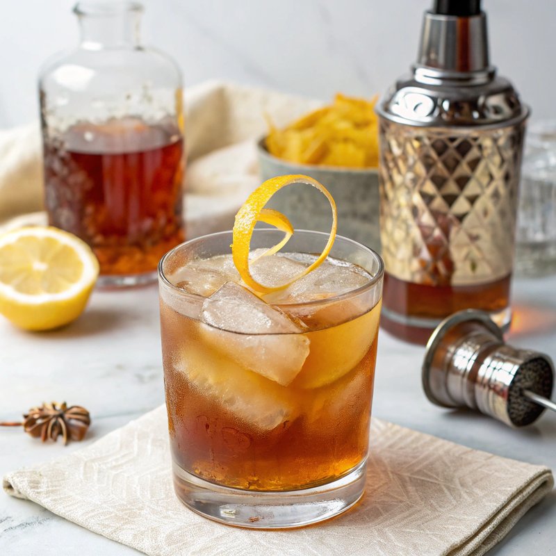 Maple Syrup Whiskey Sour