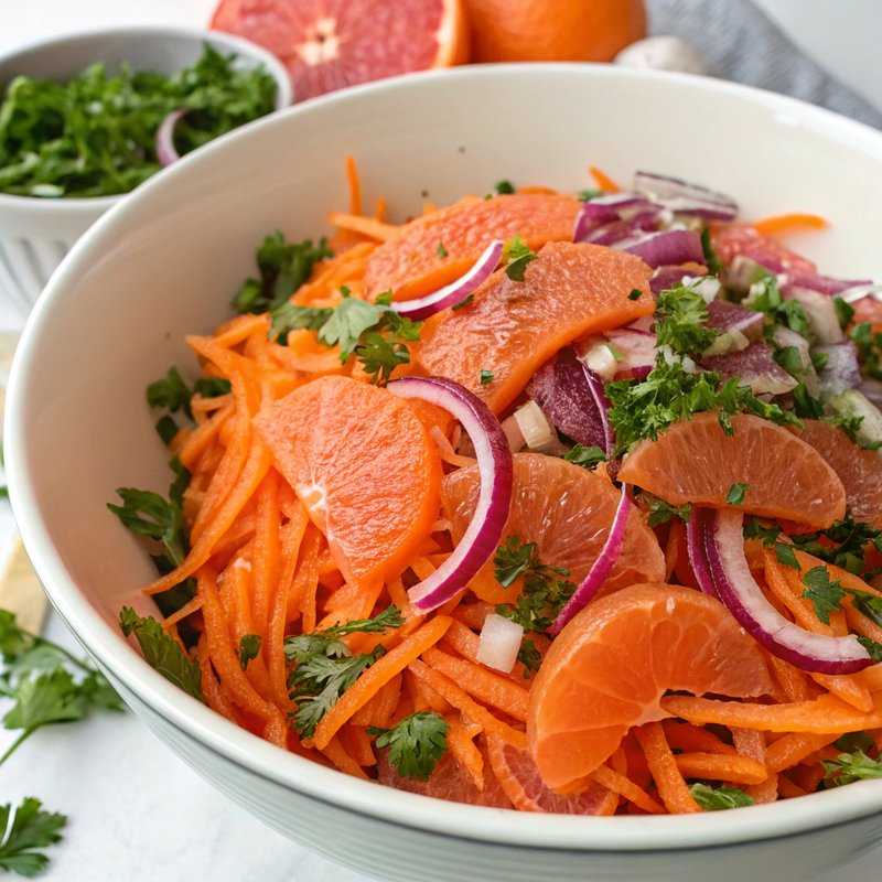 Carrot and Grapefruit Salad