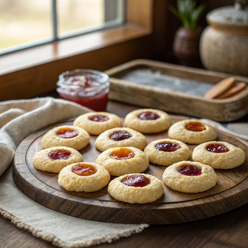 Classic Thumbprint Cookies