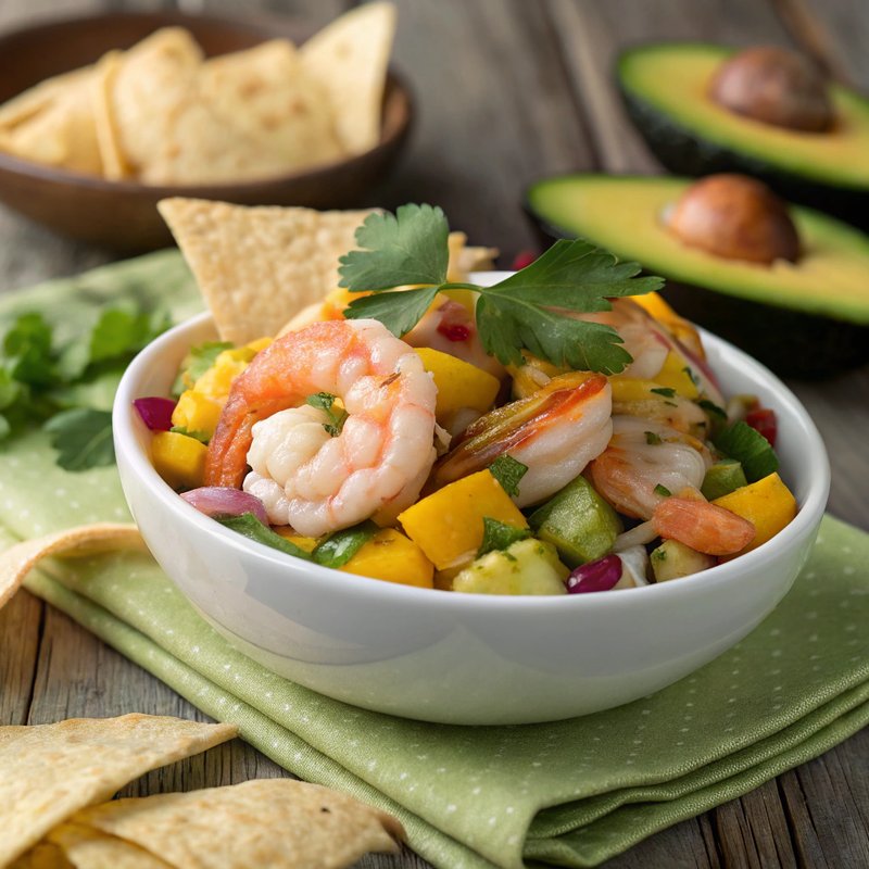 Mango and Shrimp Ceviche