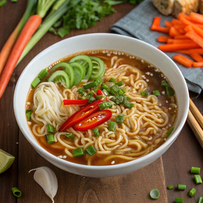 Enhanced Sesame Ramen
