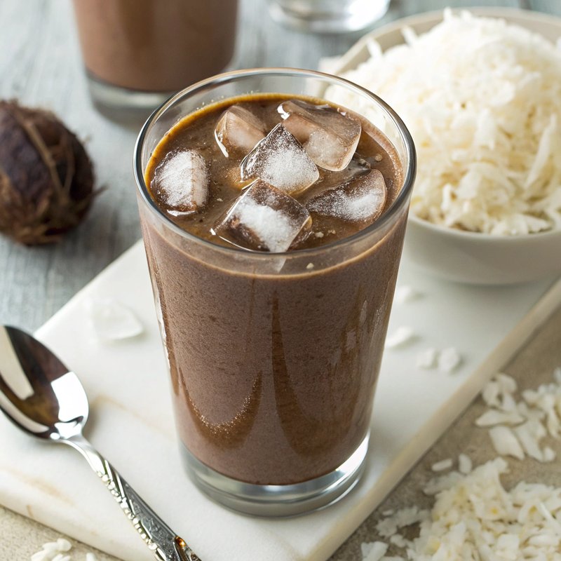 Chocolate Coconut Protein Shake