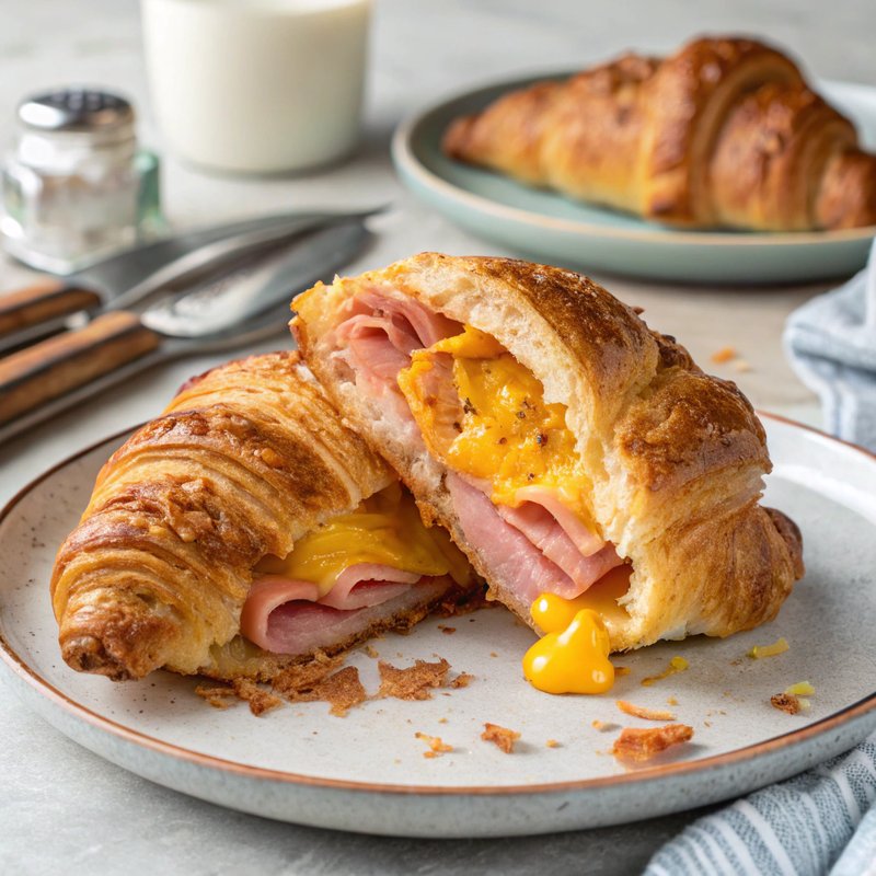 Cheese and Ham Croissant
