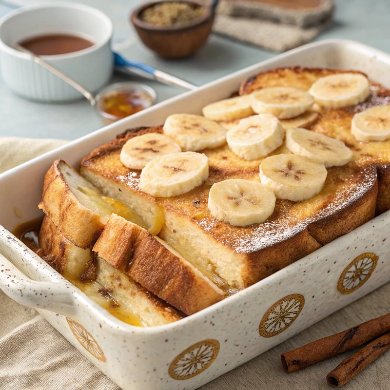 Banana French Toast Casserole