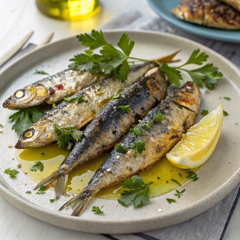 Sardinas a La Plancha