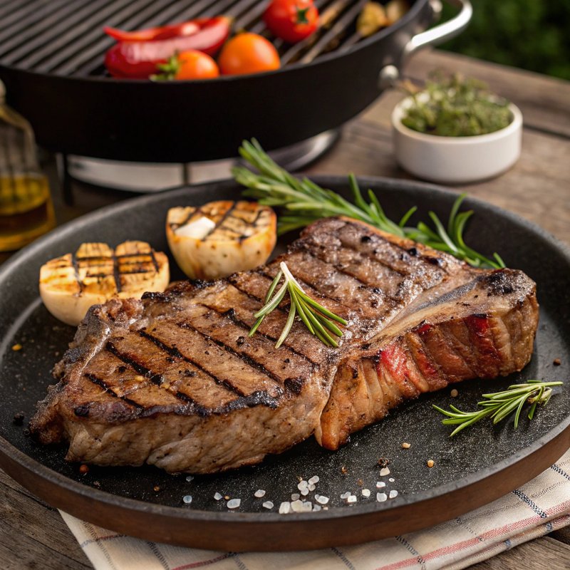 Grilled T-Bone Steak