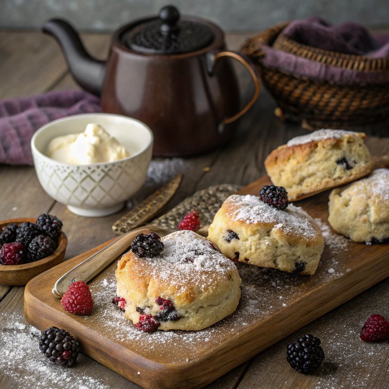 Blackberry Scones
