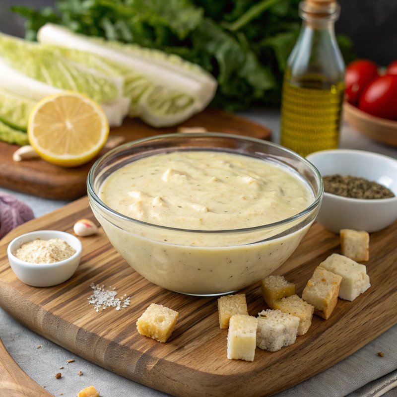 Homemade Caesar Dressing