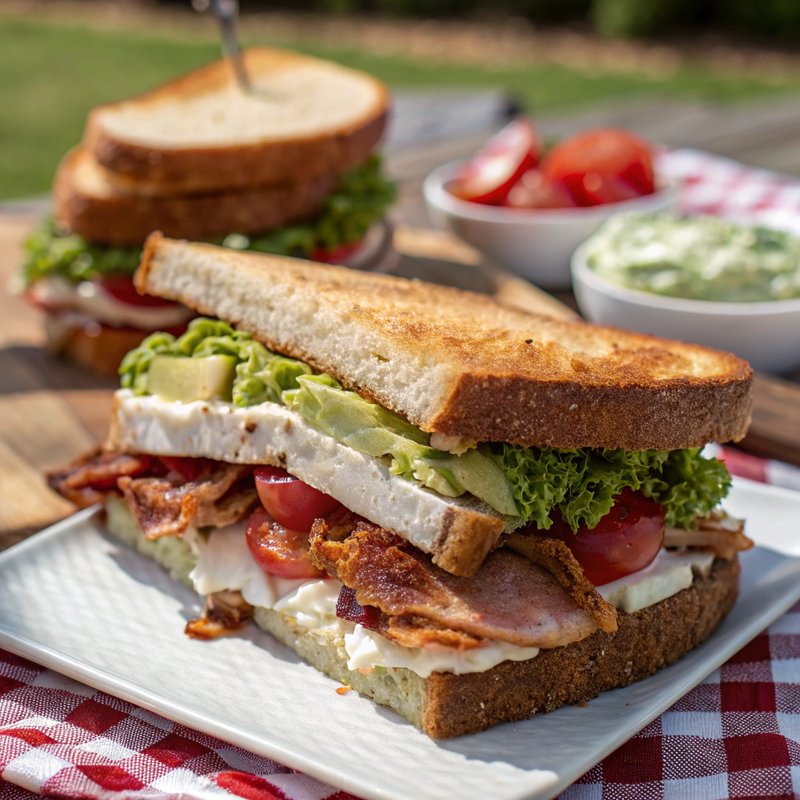 Enhanced California Club Sandwich
