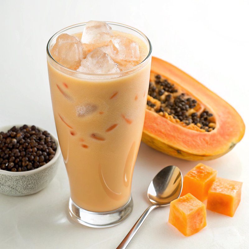 Refreshing Papaya Milk