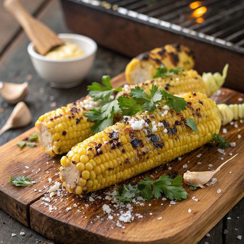 Herbed Grilled Corn on the Cob