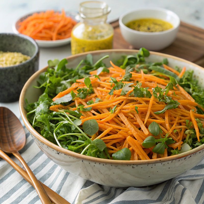 Carrot and Watercress Salad