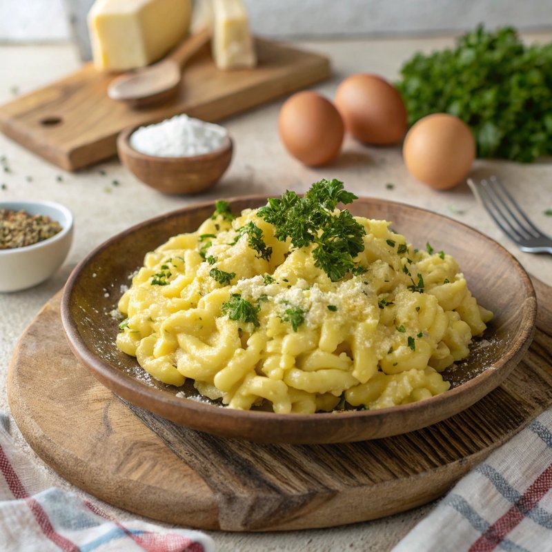 Traditional German Spätzle