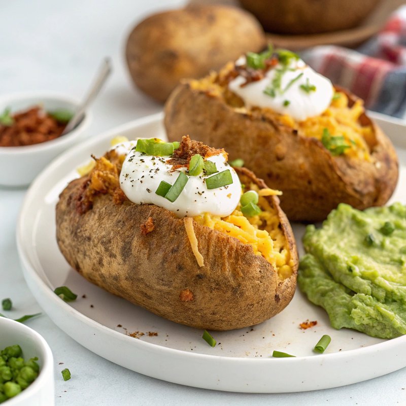 Crispy Air Fryer Baked Potatoes
