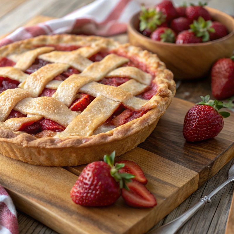 Strawberry Rhubarb Pie