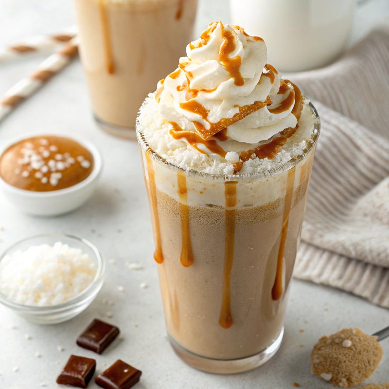 Decadent Salted Caramel Protein Shake