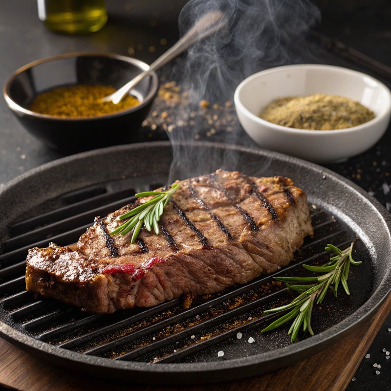 Sizzling Grilled Blade Steak