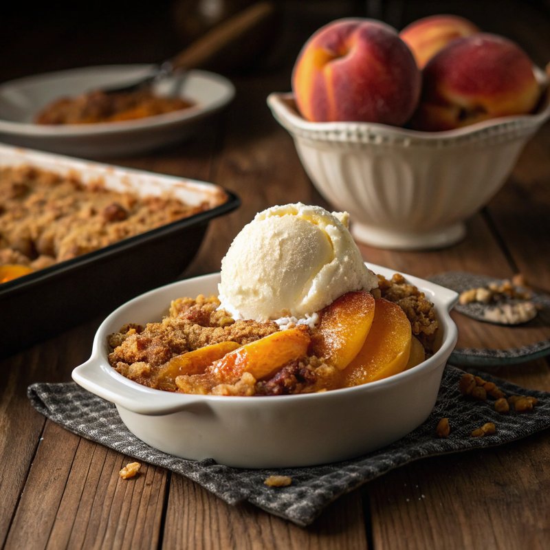 Classic Peach Crisp
