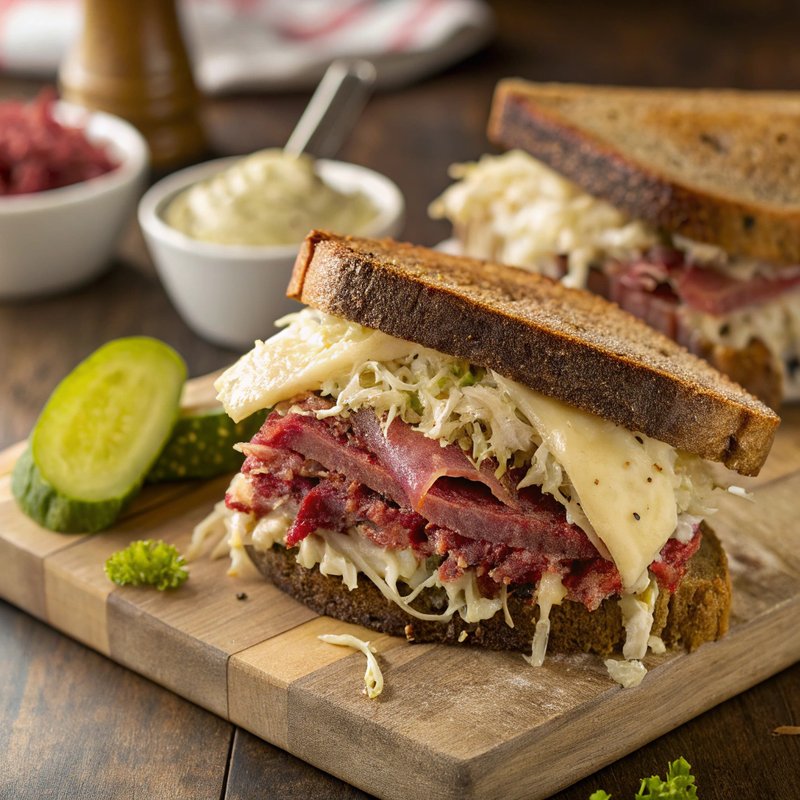 Ultimate Corned Beef Reuben Sandwiches