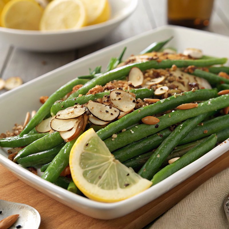 Green Beans Almondine