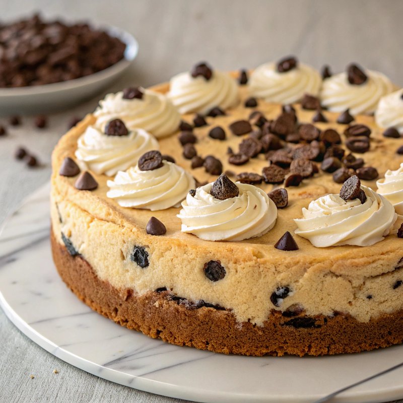 Indulgent Cookie Dough Cheesecake