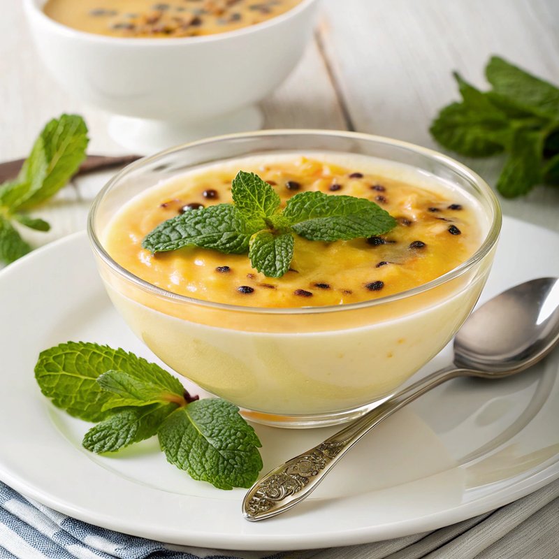 Mousse de Maracuja (Passion Fruit Mousse)