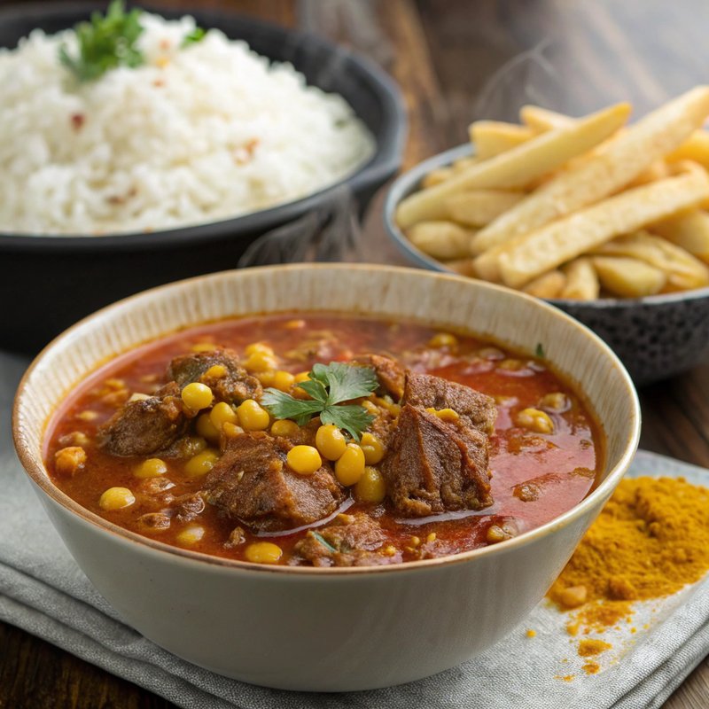 Gheimeh - Iranian Yellow Split Pea Stew