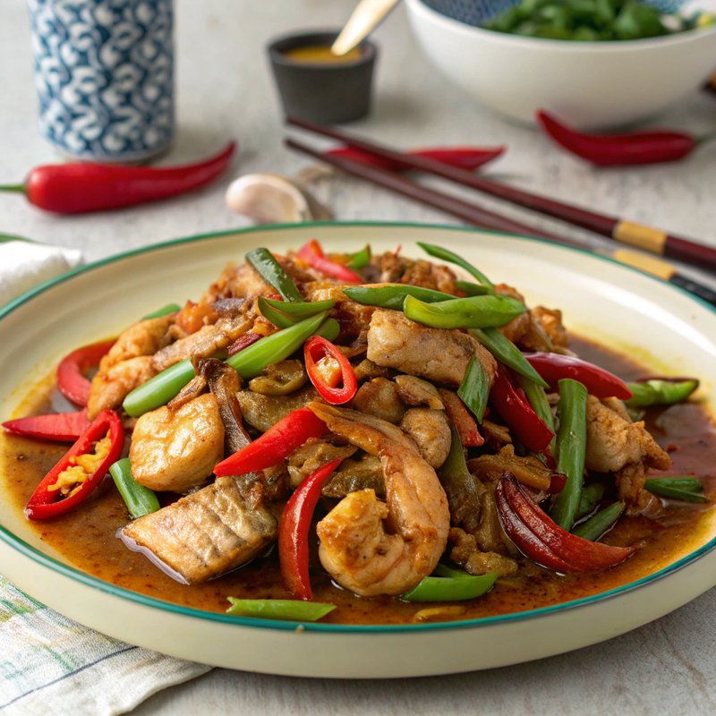Pad Kratiam Prik Thai