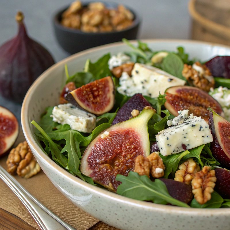 Fig and Blue Cheese Salad