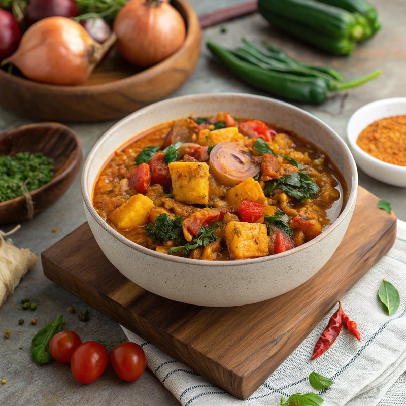 Nigerian Plantain Porridge