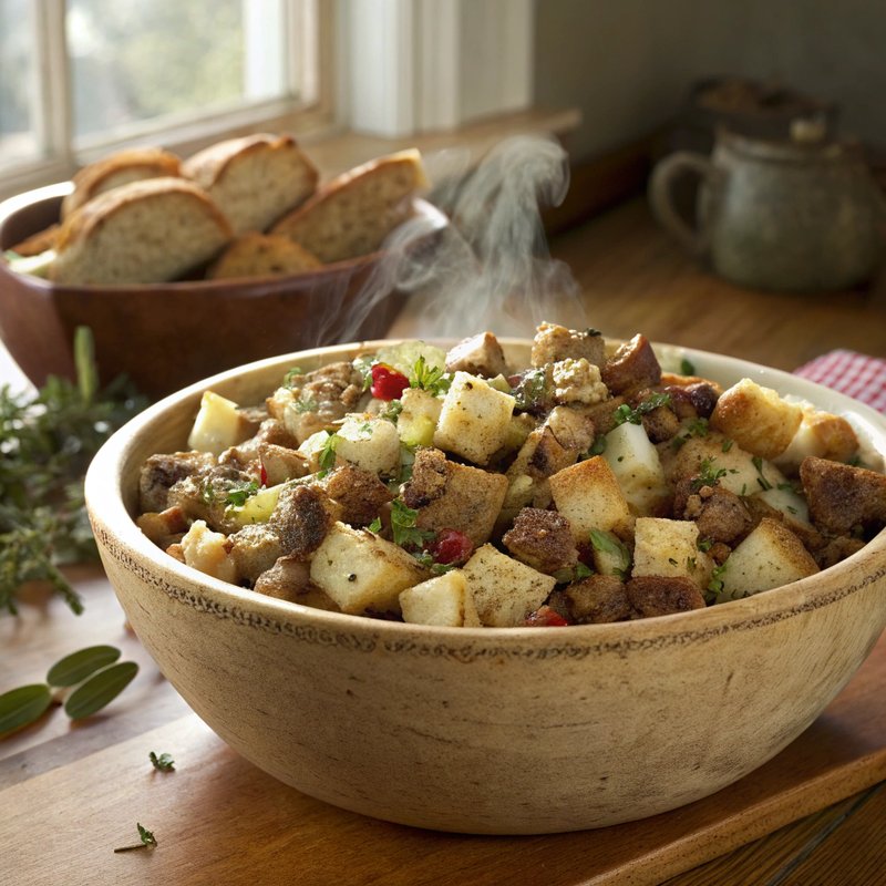 Sausage and Apple Stuffing