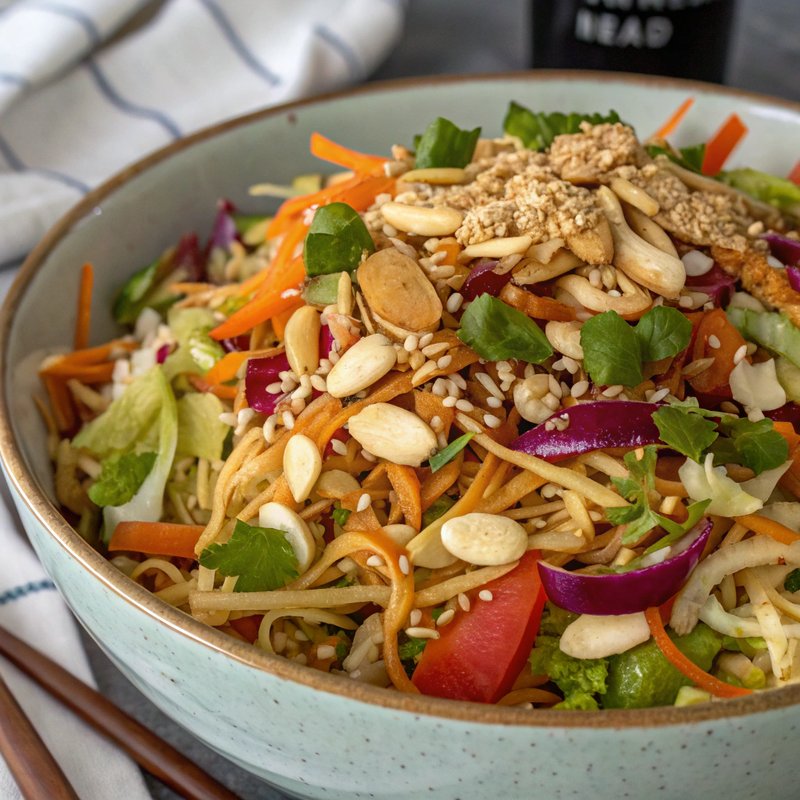Elevated Crunchy Ramen Noodle Salad