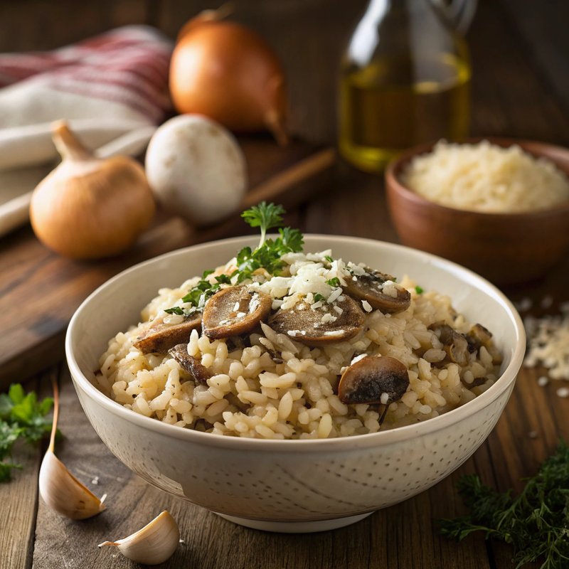 Mushroom and Truffle Risotto
