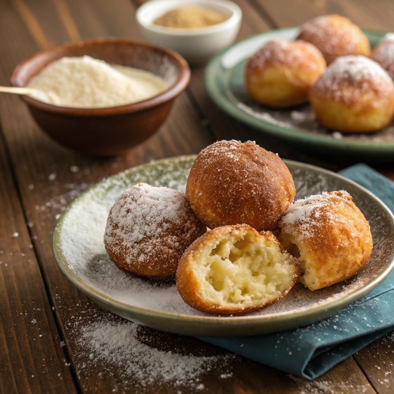 Sata Andagi (Okinawan Doughnuts)