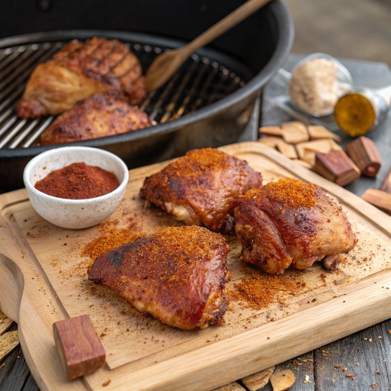 Smoked Chicken Thighs