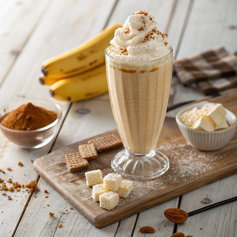 Creamy Banana Milkshake