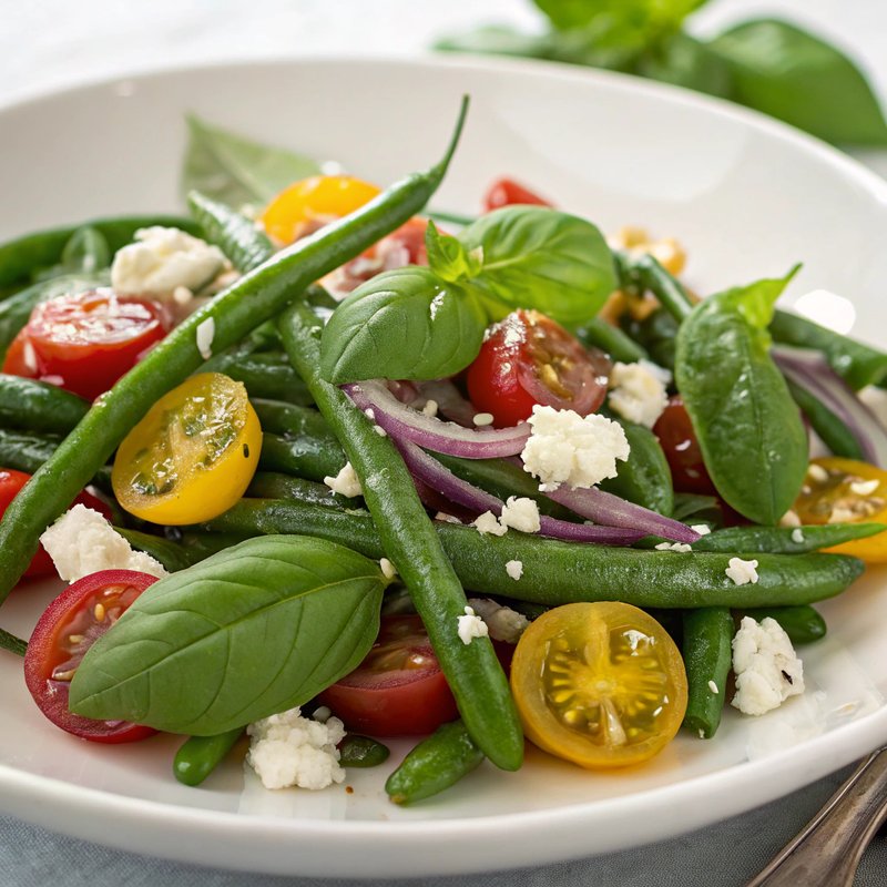 Green Bean and Goat Cheese Salad