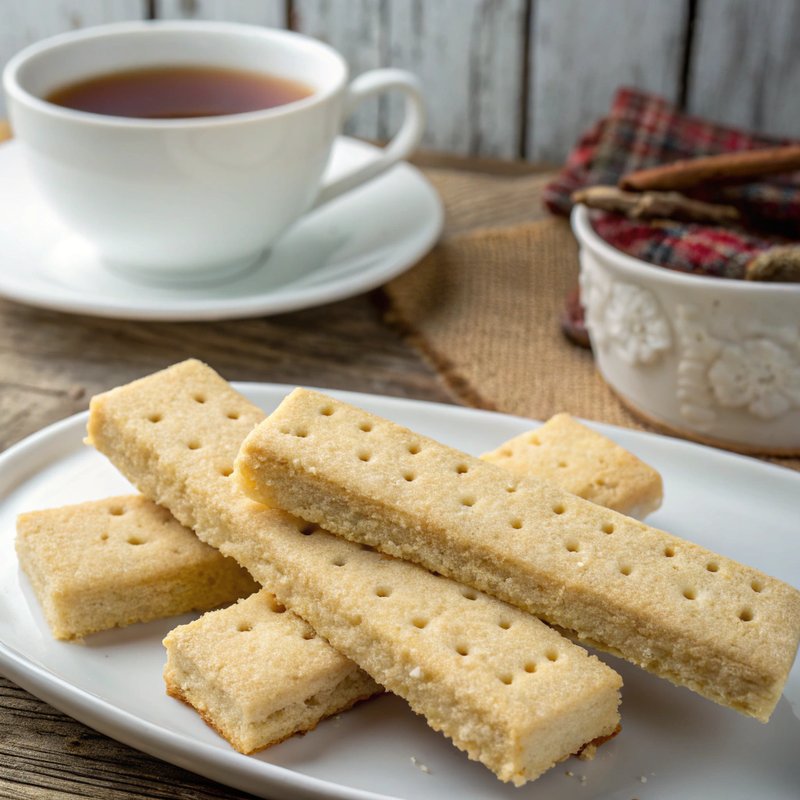 Classic Scottish Shortbread Fingers