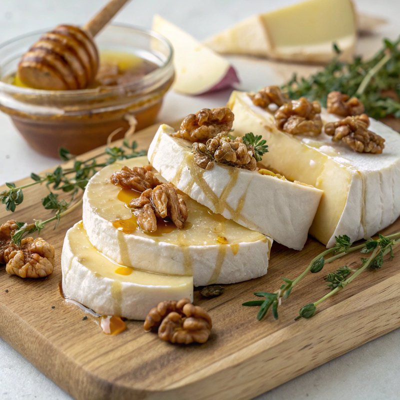 Castelmagno Cheese with Honey and Walnuts